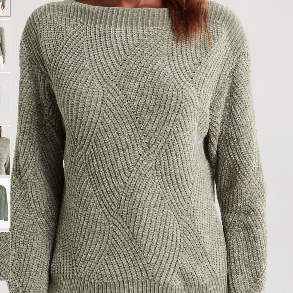 Tommy Bahama Shell St. Luna Boat Neck Sweater Sage Sz. L